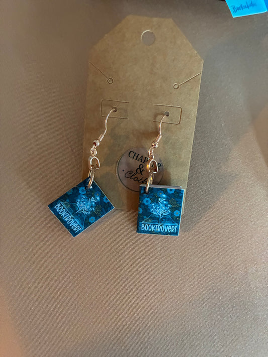 Book Saying Earrings