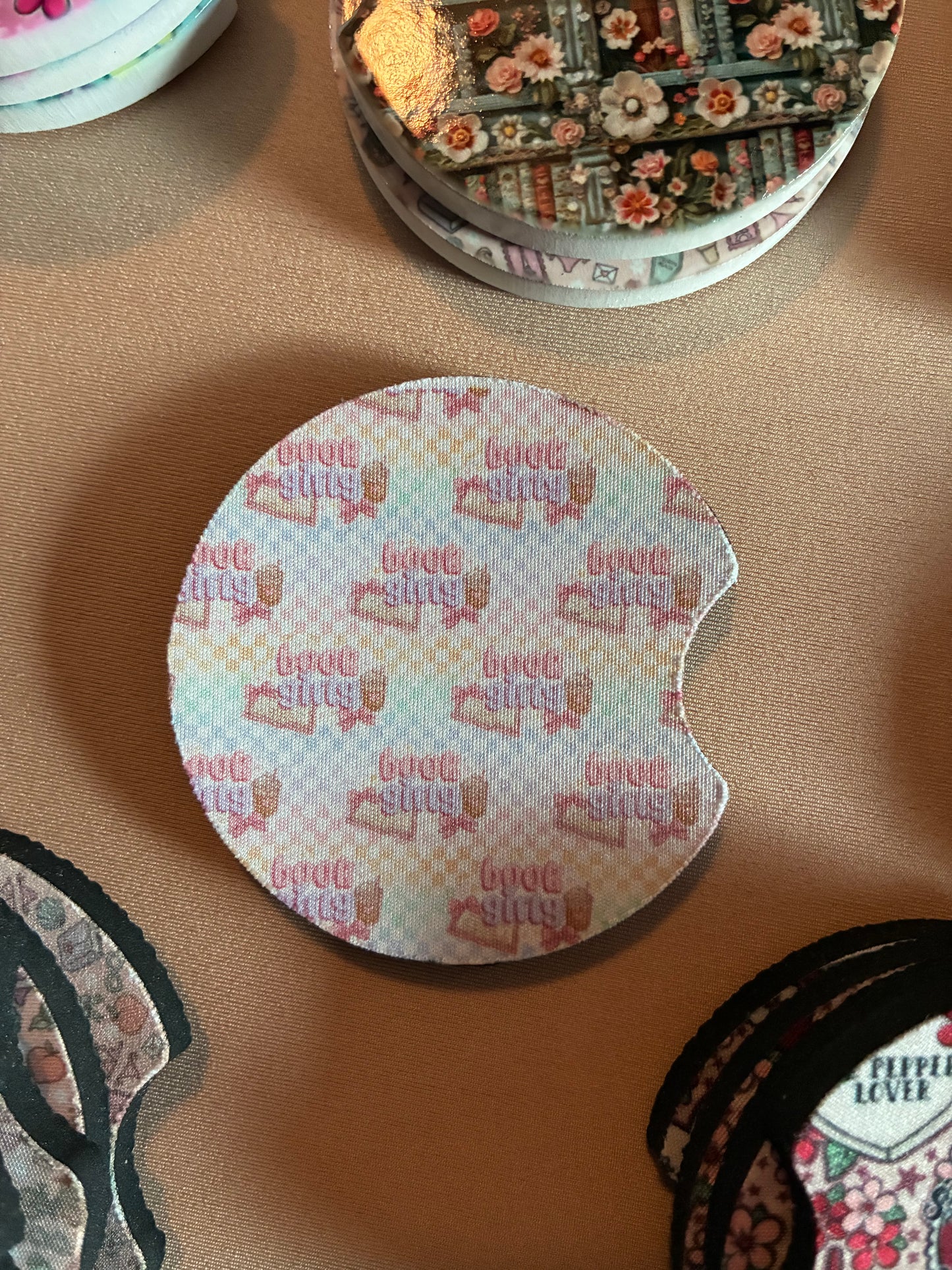 Neoprene Car Coasters