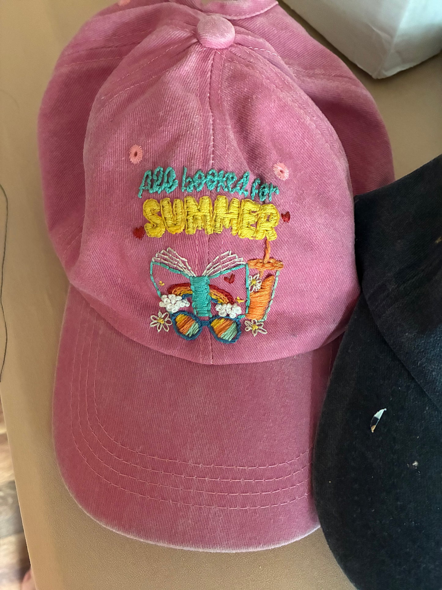Hand Embroidered Hat