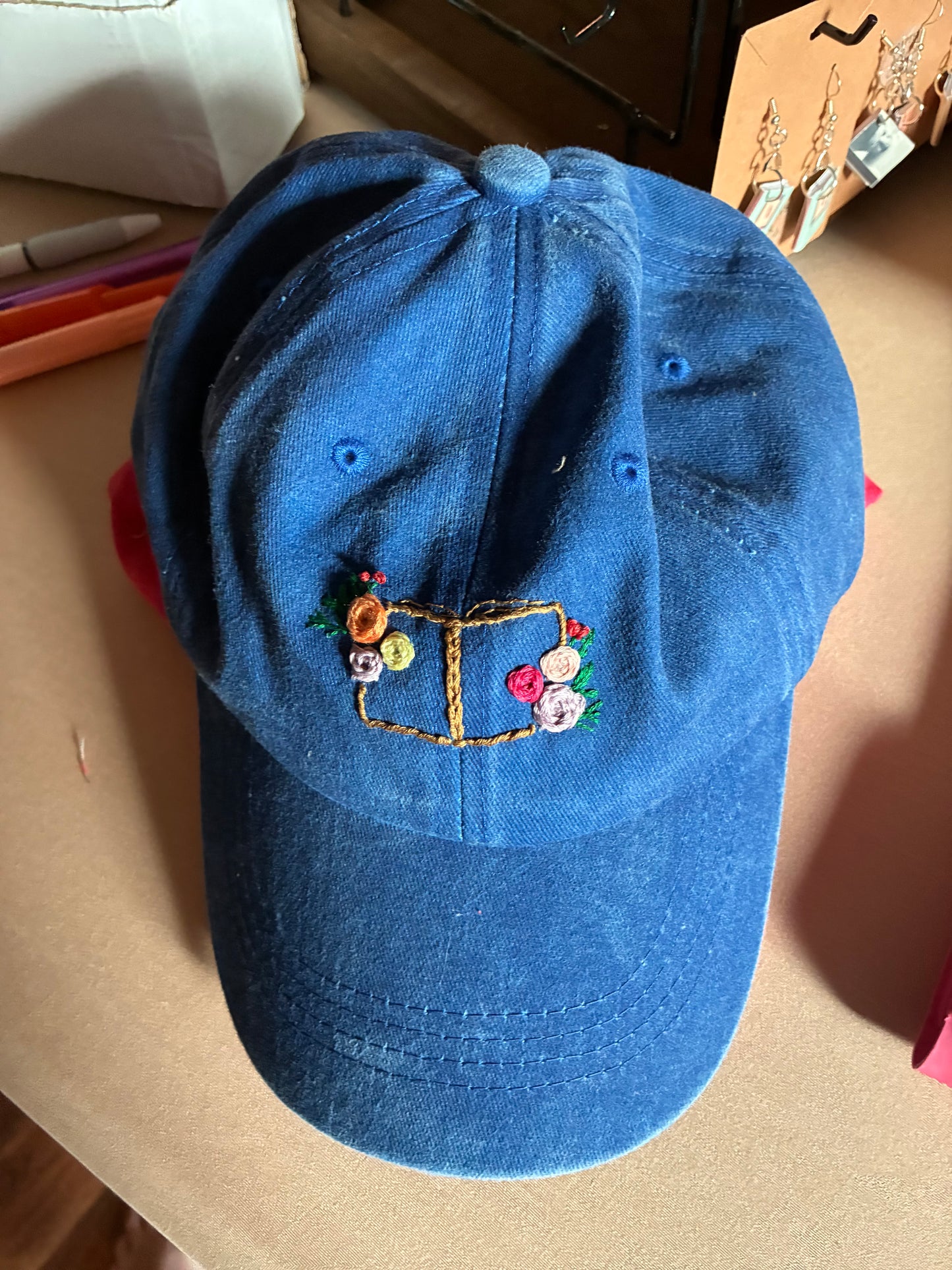 Hand Embroidered Hat