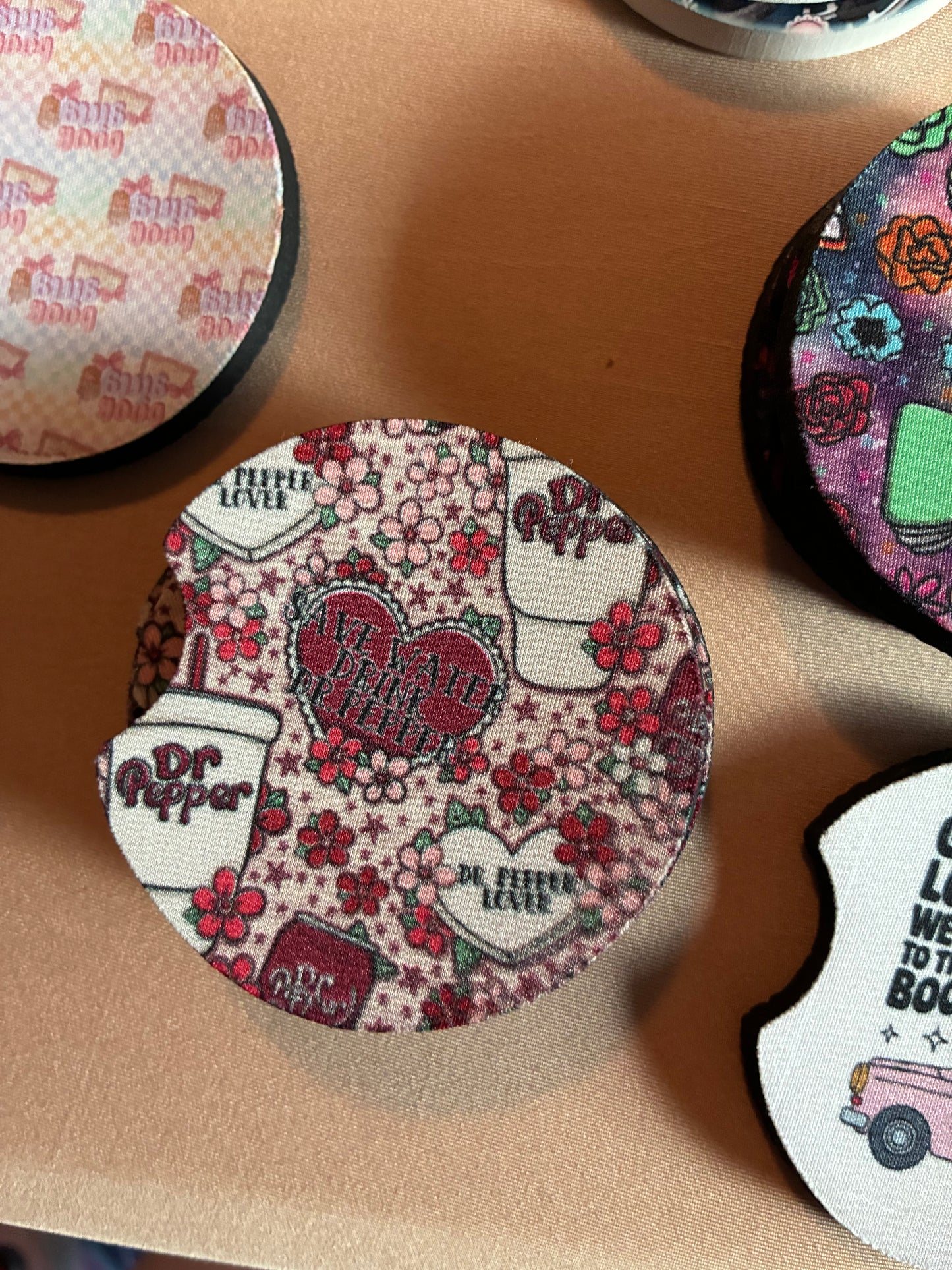 Neoprene Car Coasters
