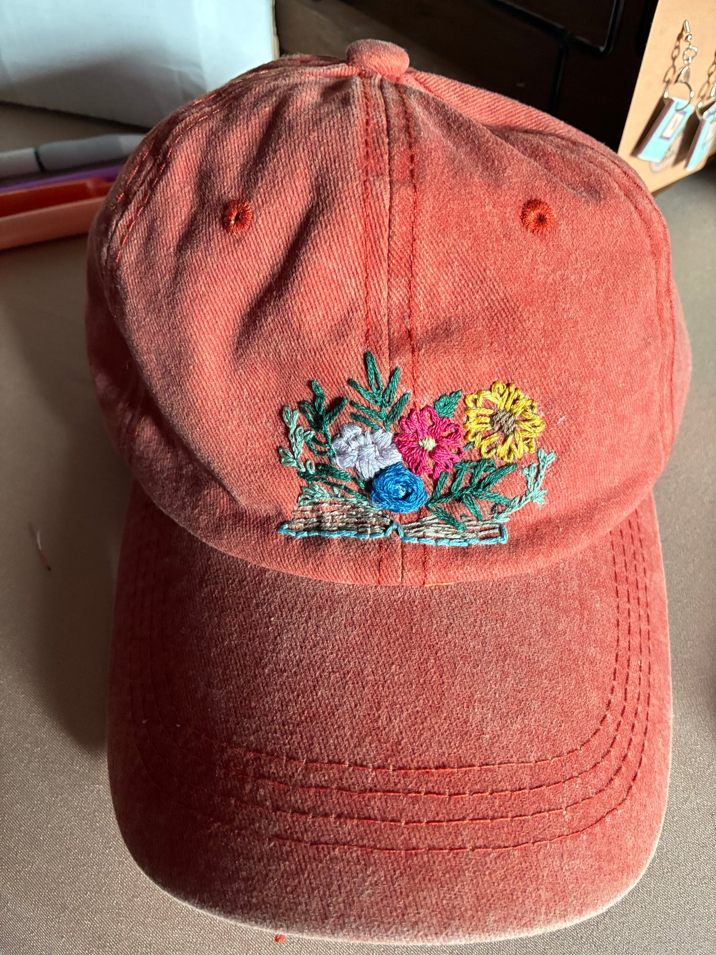 Hand Embroidered Hat