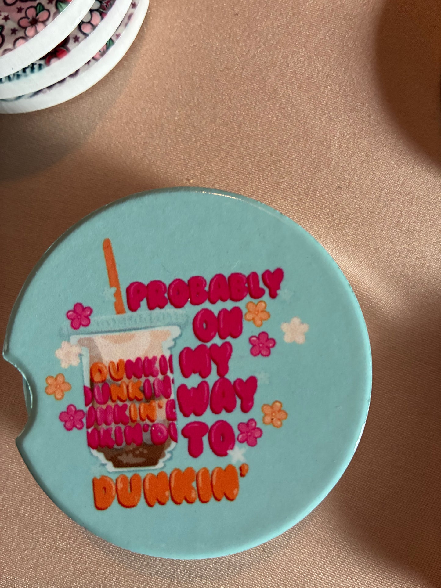 Ceramic Car Coaster