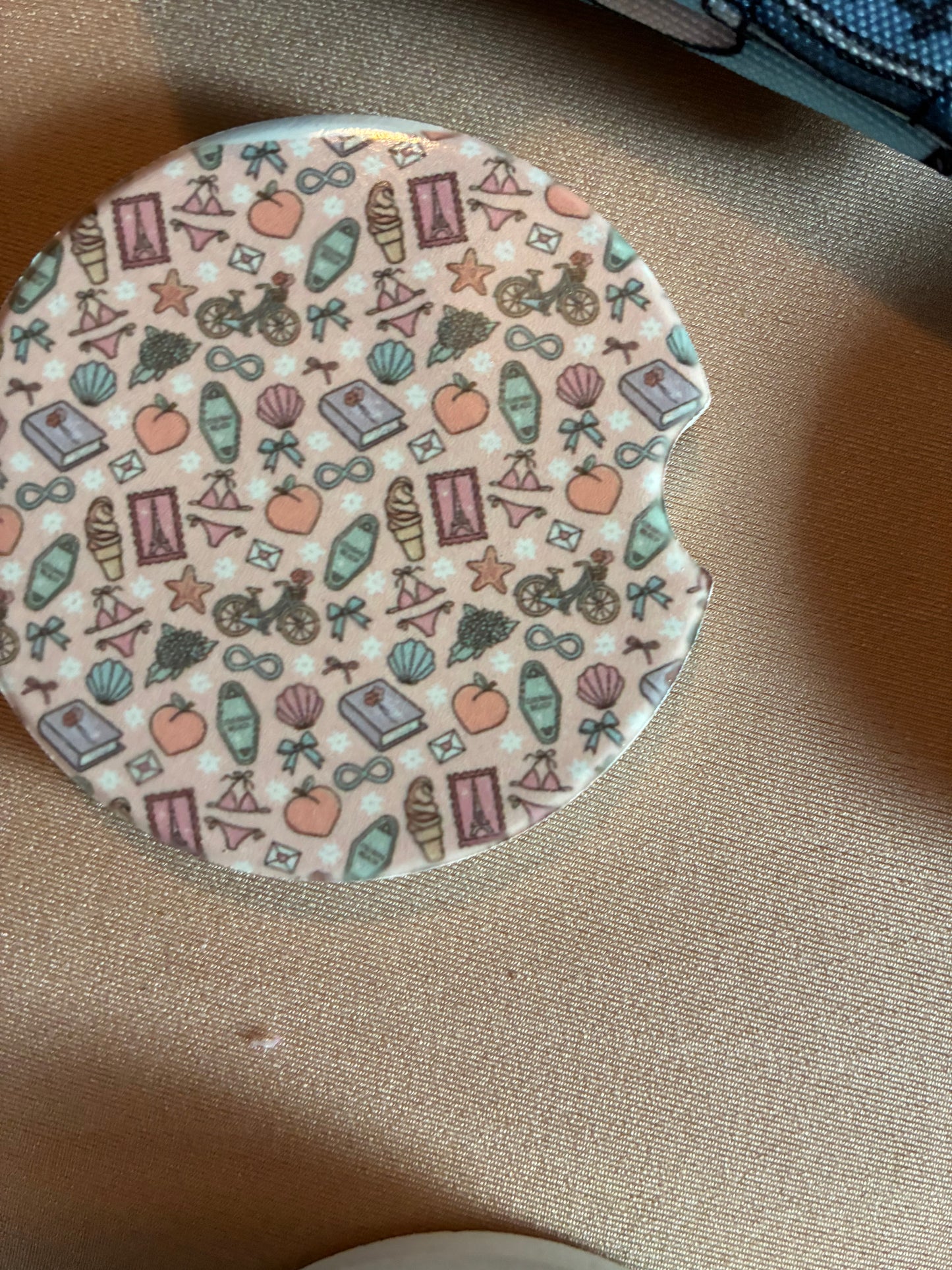 Ceramic Car Coaster